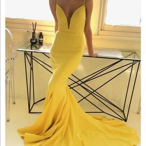 Yellow Prom Dress
